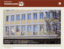 Tablet Screenshot of hunedoara.transilvania-tv.ro