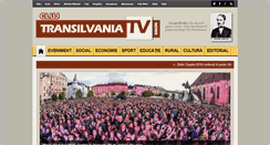 Desktop Screenshot of cluj.transilvania-tv.ro
