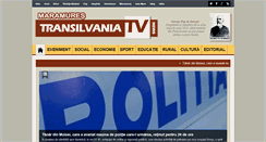 Desktop Screenshot of maramures.transilvania-tv.ro